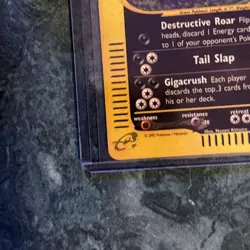 Pokemon TCG Tyranitar Holo Card H28/H32 Aquapolis LP/NM Condition E Series - Image 5