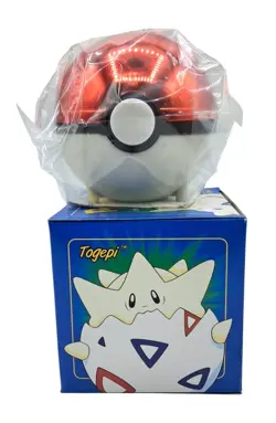 Vintage Sealed Pokemon Togepi 23K Gold-Plated Trading Card With Red Pokeball Dis - Image 1