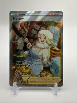 Pokemon TCG Melony Crown Zenith: Galarian Gallery Holo Ultra Rare Card GG64/GG70 - Image 1