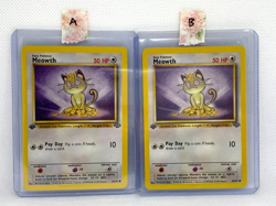 Meowth Jungle Set 56/64 First Edition Pokemon Trading Card - Image 1
