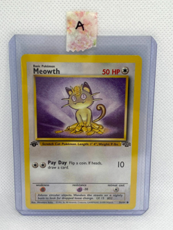 Meowth Jungle Set 56/64 First Edition Pokemon Trading Card - Image 2