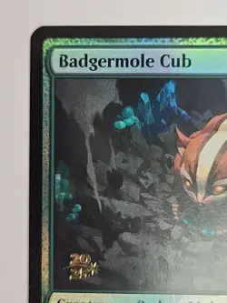 MTG: Badgermole Cub Prerelease Card Foil - Avatar - Image 2