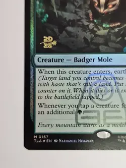 MTG: Badgermole Cub Prerelease Card Foil - Avatar - Image 3