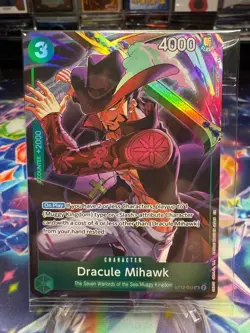 Dracule Mihawk (Illustration Box Vol.4) ST12-003 One Piece Promotion Cards Foil - Image 1