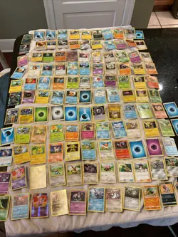 Pokemon TCG Lot Of 124 Cards, Locker Clean Out - Image 1