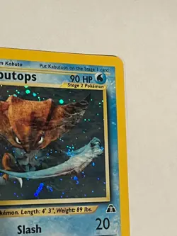 NM Kabutops Holo Unlimited 6/75 Neo Discovery Pokemon Card - Image 2
