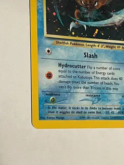 NM Kabutops Holo Unlimited 6/75 Neo Discovery Pokemon Card - Image 4