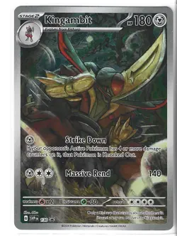 Kingambit 130 Sv: Scarlet & Violet Promo Cards Holo - Image 1