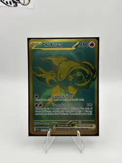 Pokemon TCG: Chi-Yu EX 241/091 PAF: Paldean Fates Hyper Rare Card NM/M - Image 1