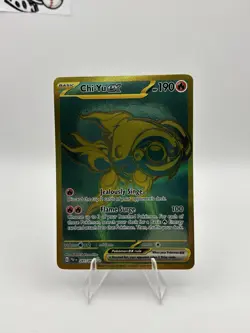Pokemon TCG: Chi-Yu EX 241/091 PAF: Paldean Fates Hyper Rare Card NM/M - Image 3