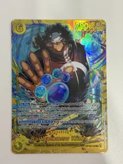 OP12-110 Bartholomew Kuma SEC One Piece Card Game TCG CCG English - Image 1
