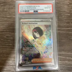 Pokemon TCG SV Scarlet & Violet 151 Erika's Invitation Card #203/165 - Image 1