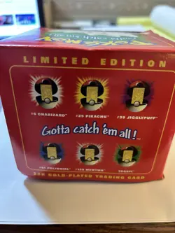 Pokemon Togepi Trading Card Limited Edition 23K Gold-Plated Still Wrapped In Box - Image 4
