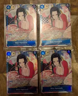 Boa Hancock (Illustration Box Vol.1) ST17-004 One Piece Promotion Cards Foil X4 - Image 1
