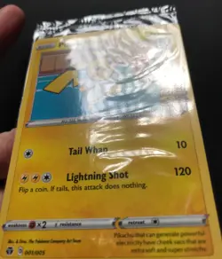 Pikachu on the Ball Futsal 001/005 Pokemon Card UK Exclusive 2020 PROMO NEW - Image 4