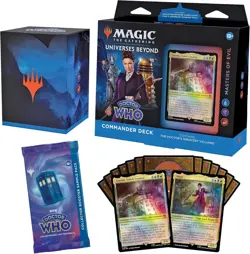Universes Beyond: Doctor Who Masters of Evil Commander Deck New - MTG Sealed - Image 1