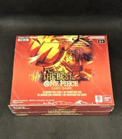 ONE PIECE CARD GAME: PRB-02 BOOSTER BOX THE BEST Vol.2 English [CUT SHRINK WRAP] - Image 1
