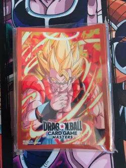 2025 NEW Gogeta Card Sleeves 64ct Dragon Ball Super CCG Anniversary Premium Box - Image 4
