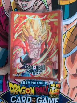 2025 NEW Gogeta Card Sleeves 64ct Dragon Ball Super CCG Anniversary Premium Box - Image 5