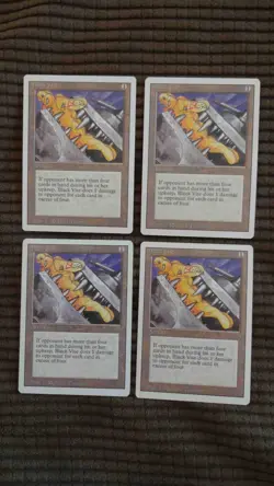 Magic: the Gathering / MtG Black Vise x4 Revised - Image 1