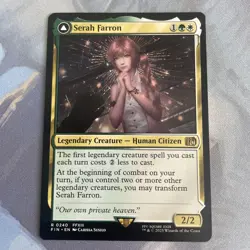 Serah Farron Crystallized Serah Final Fantasy #0240 MTG Magic the Gathering - Image 1