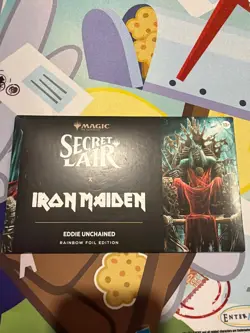 MTG SECRET LAIR EDDIE UNCHAINED FOIL Sealed - Image 1