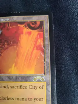 City of Traitors - Exodus, English, MTG Magic the Gathering Vintage - Image 2