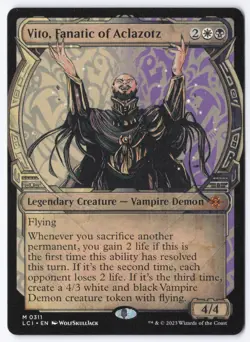 Vito, Fanatic of Aclazotz (Showcase) M The Lost Caverns of Ixalan 311 NM - Image 1