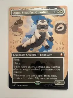 MTG: Appa, Steadfast Guardian M 0316 Borderless. Avatar The Last Airbender - Image 1