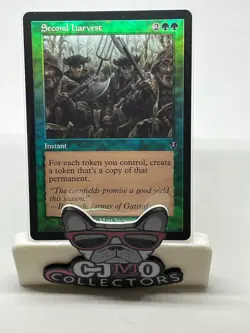 Mtg. Second Harvest. Foil Retro Frame. Innistrad Remastered. Pack Fresh - Image 1