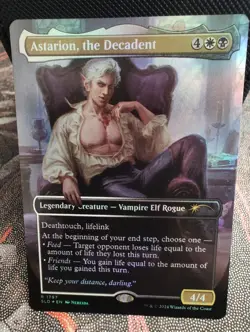 Astarion, the Decadent Rainbow Foil Extended Art SLD MTG - Image 1