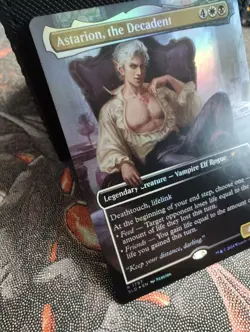 Astarion, the Decadent Rainbow Foil Extended Art SLD MTG - Image 3