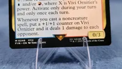 2025 Magic MTG Final Fantasy Vivi Ornitier Rare #0248 - Image 2