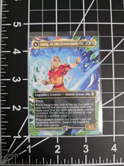 Aang, at the Crossroads 0304 TLA Extended Art MTG Avatar NM/M - Image 1