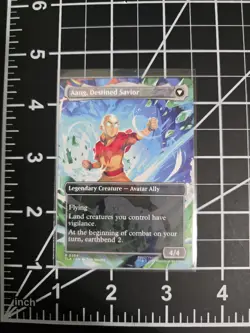 Aang, at the Crossroads 0304 TLA Extended Art MTG Avatar NM/M - Image 2
