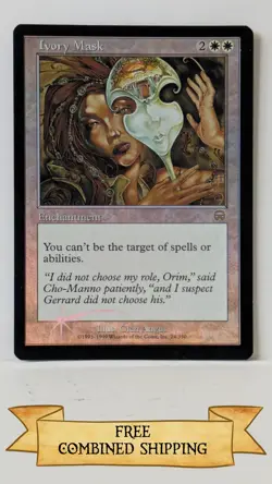 Ivory Mask Mercadian Masques Foil - Image 1