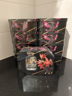 Pokemon: Crown Zenith Galarian Zapdos Tin ✨SEALED✨ - Image 1