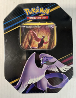 Pokemon TCG Crown Zenith Tin Galarian Articuno New Sealed with Promo/ 4 Packs - Image 1