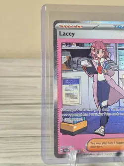 Pokemon TCG Lacey 175/131 SV Prismatic Evolutions Holo Mint Lacey Trainer - Image 3