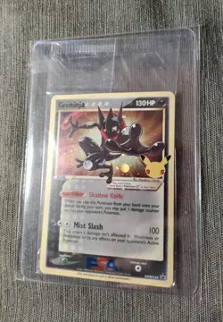 SEALED Pokemon Greninja Gold Star Holo Promo Black Star SWSH144 Celebrations - Image 1
