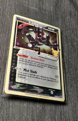 SEALED Pokemon Greninja Gold Star Holo Promo Black Star SWSH144 Celebrations - Image 4