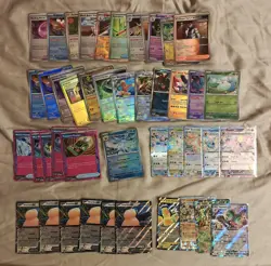 Prismatic Evolution'S Pokeball Reverse Hollows And Ex Bulk Lot - Pokemon - Image 1
