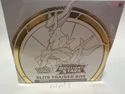 Pokemon TCG Sword & Shield Brilliant Stars Elite Trainer Box - Factory Sealed - - Image 1