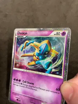 Deoxys SL1 Shiny Secret Rare Call of Legends 2011 Pokemon TCG LP - Image 4