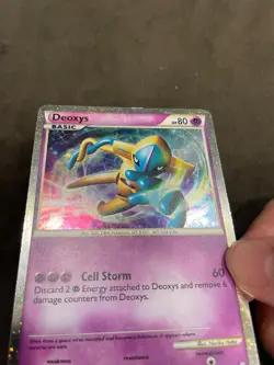 Deoxys SL1 Shiny Secret Rare Call of Legends 2011 Pokemon TCG LP - Image 5