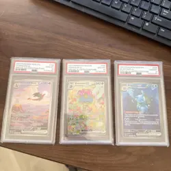 PSA 10 Charizard, Blastoise, Venusaur SIR SV 151 Pokemon TCG- AMAZING PRICE- 90% - Image 1