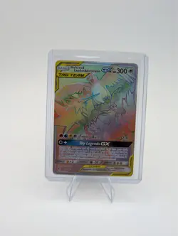 Pokemon Moltres & Zapdos & Articuno GX 69/68 Hidden Fates Rainbow Secret Rare NM - Image 1