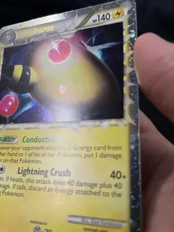 Pokemon TCG Ampharos Prime 105/123 HeartGold SoulSilver Holo Ultra Rare - Image 2