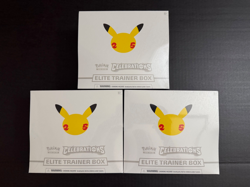 Pokemon Celebrations Elite Trainer Box ETB TCG 25th Anniversary Edition - Lot 3 - Image 1