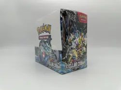 Pokemon TCG SV07 Stellar Crown Booster Box - Factory Sealed - Damage to Box/Wrap - Image 5
